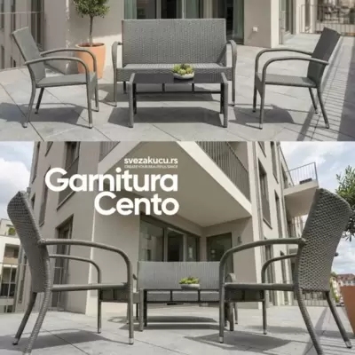 Baštenski set Cento Savršen spoj udobnosti i stila