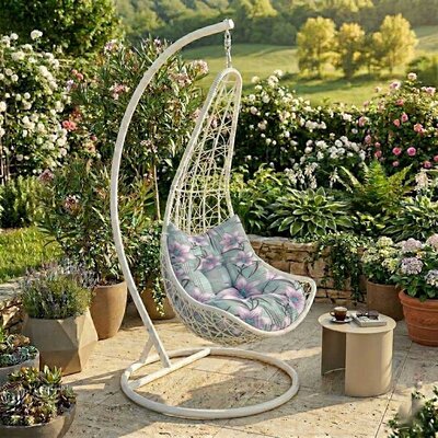 Jastuk Za Ratan Ljuljašku Za Jednu Osobu LILIES