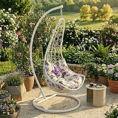 Jastuk Za Ratan Ljuljašku Za Jednu Osobu VIOLET GARDEN