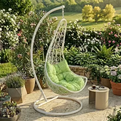 Jastuk Za Ratan Ljuljašku Za Jednu Osobu FRESH GREEN