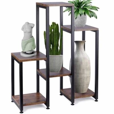 Vilde Metalni stalak za cveće sa 6 polica 569818