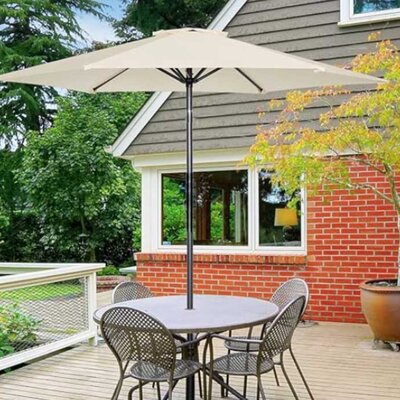 Zglobni suncobran Laguna 300 cm Beli