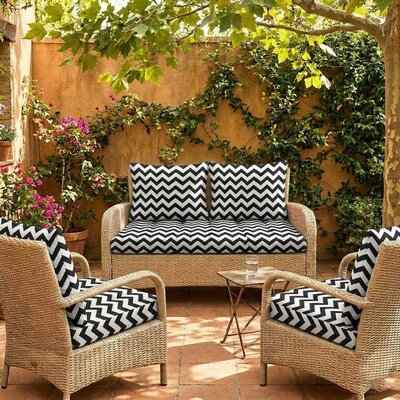 Jastuci Za Baštensku Garnituru - Dvosed 120cm i Dve Fotelje CIKCAK