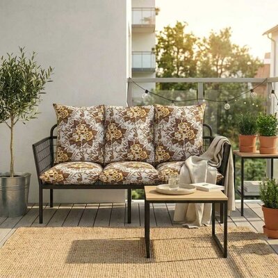 Jastuk Za BaštenskI Dvosed 100x50x50 cm RETRO BOUQUET