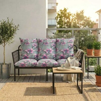 Jastuk Za BaštenskI Dvosed 100x50x50 cm LILIES