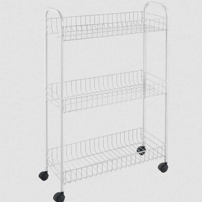 Metaltex Slim Uska metalna polica sa točkićima