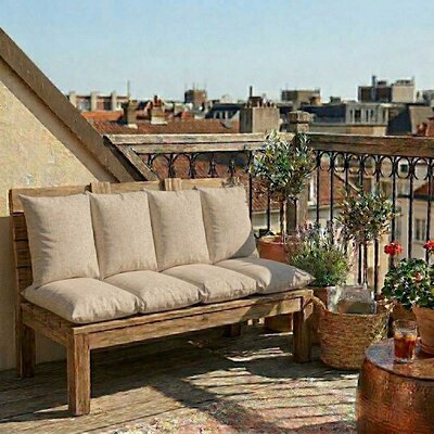 Jastuk Za BaštenskI Dvosed 120x50x50 cm BEACH SAND