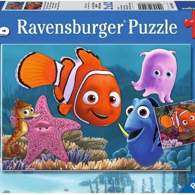 Puzzle za decu 2x12 delova Disney Nemo Ravensburger 07556