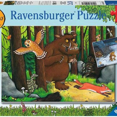 Puzzle za decu 2x24 dela Šumsko čudovište Gruffalo Ravensburger 05227