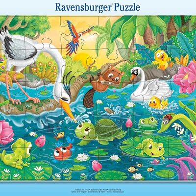 Puzzle za decu 30 delova Leto na jezeru Ravensburger 12004151