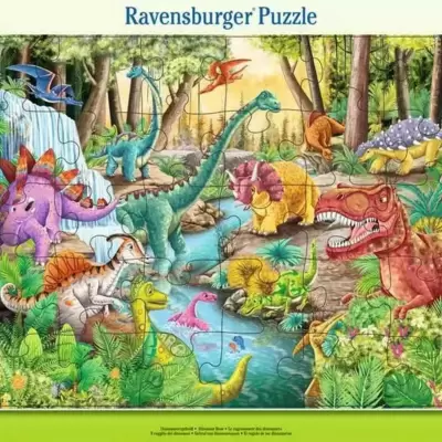Puzzle za decu 30 delova Rika dinosaurusa Ravensburger 12004153