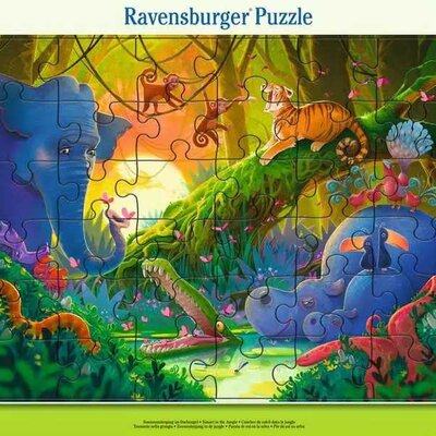 Puzzle za decu 36 delova U džungli Ravensburger 12004251