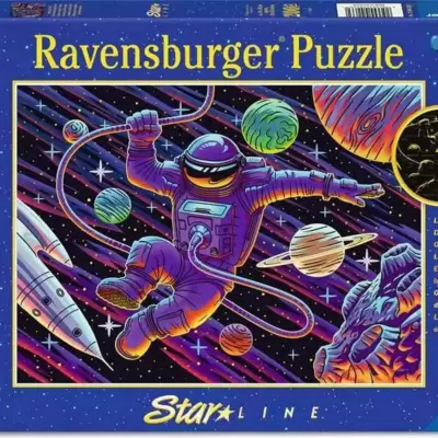 Puzzle koja svetli u mraku 200XXL delova U svemiru Ravensburger 12004266
