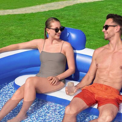 Bestway Bazen na naduvavanje sa sedištem i naslonima Splash Paradise 54422