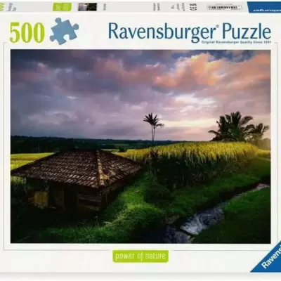 Puzzle 500 delova Pirinčana polja Balija Ravensburger 12000642