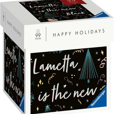 Puzzle 99 delova Happy Holidays - Lametta is the new black Ravensburger 17355