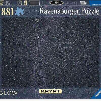 Puzzle 881 deo KRYPT - Universe Glow Ravensburger 12000240