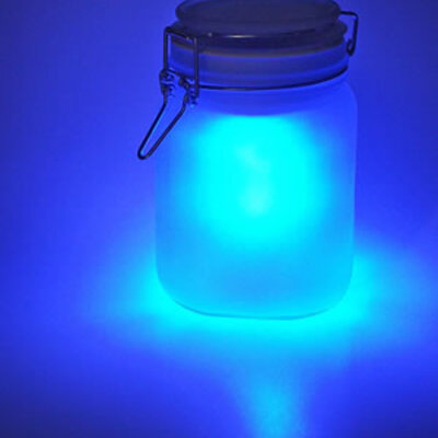 SuckUK Led noćno svetlo Sun Jar blue