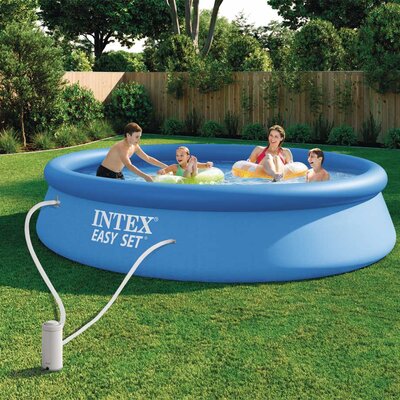 Intex Easy Set Bazen sa vazdušnim prstenom i filter-pumpom 3.66 x 0.76m 28132NP
