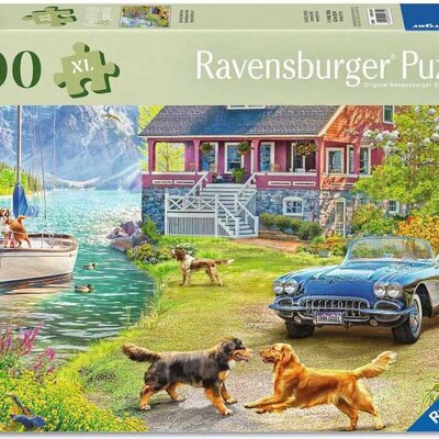 Puzzle za seniore 200 delova Letnjikovac na jezeru Ravensburger Feel Well 12001370