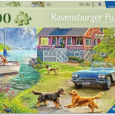 Puzzle za seniore 200 delova Letnjikovac na jezeru Ravensburger Feel Well 12001370