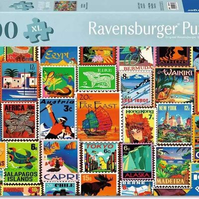 Puzzle za seniore 200 delova Poštanske markice Ravensburger Feel Well 12001371