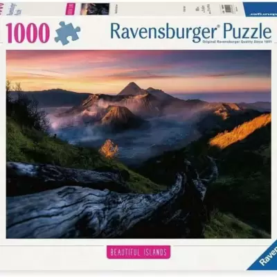 Puzzle slagalica 1000 delova Vulkan Bromo Indonezija Ravensburger 12000158