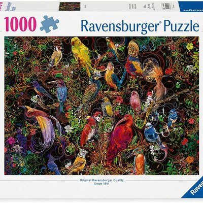 Puzzle slagalica 1000 delova Ptice umetnosti Ravensburger 12000557