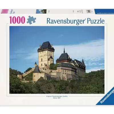 Puzzle slagalica 1000 delova Zamak Karlštejn Češka Ravensburger 12000560