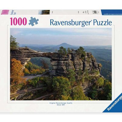 Puzzle slagalica 1000 delova Pravičicka kapija Češka Ravensburger 12000561