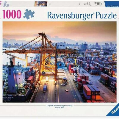 Puzzle slagalica 1000 delova Hamburška luka Ravensburger 12000583