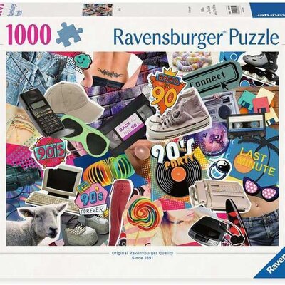 Puzzle slagalica 1000 delova Devedesete Ravensburger 12000619