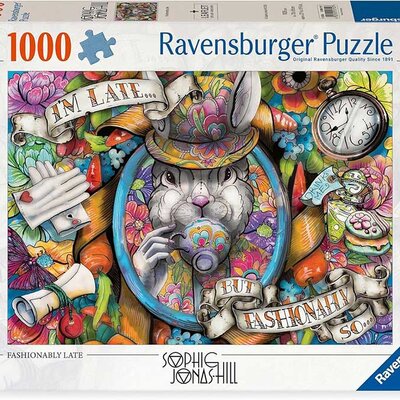 Puzzle slagalica 1000 delova Kasnim, ali to je moderno! Ravensburger 12001712