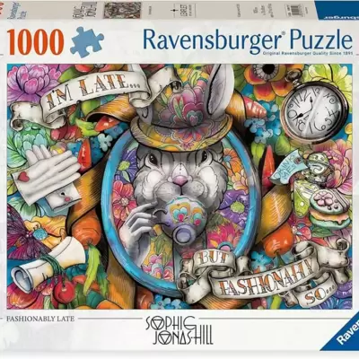 Puzzle slagalica 1000 delova Kasnim, ali to je moderno! Ravensburger 12001712