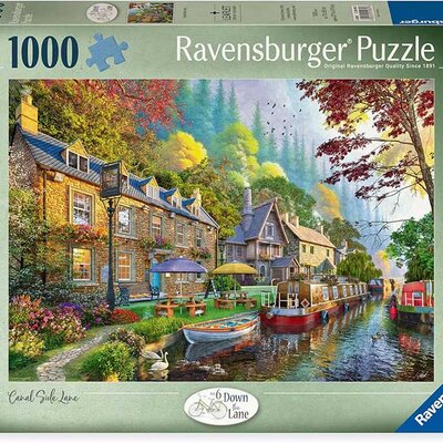 Puzzle slagalica 1000 delova Ulica uz kanal Ravensburger 12001981
