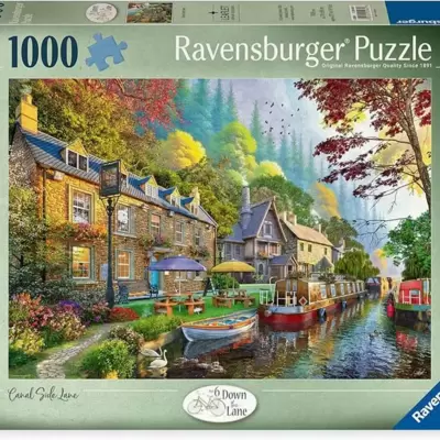 Puzzle slagalica 1000 delova Ulica uz kanal Ravensburger 12001981