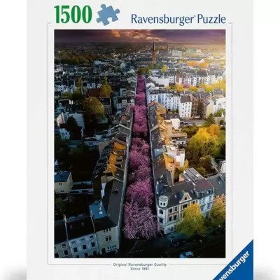 Puzzle slagalica 1500 delova Rascvetane ulice Bona Nemačka Ravensburger 12000730