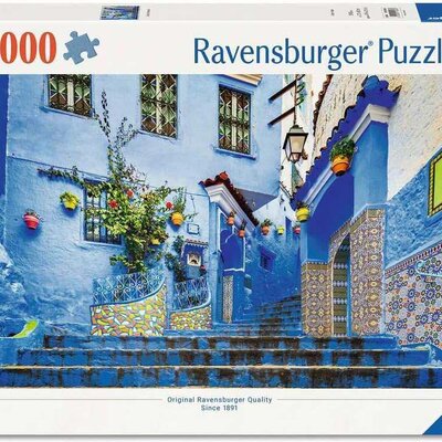 Puzzle slagalica 3000 delova Maroko u plavom Ravensburger 12001893