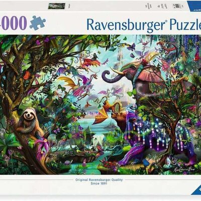 Puzzle slagalica 4000 delova Tropski zmajevi Ravensburger 12000812