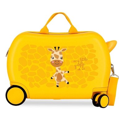 Dečiji kofer za put i vožnju Roll Road Happy Pets Giraffe 49910