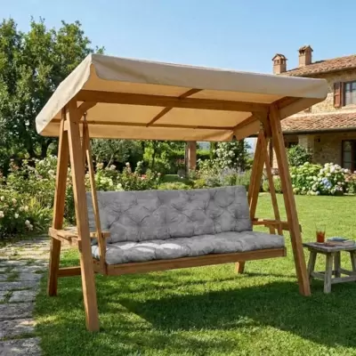 Jastuci za Baštensku Ljuljašku 180x65x65cm MARBLE GREY
