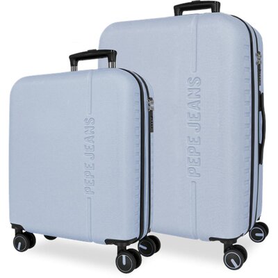 Komplet proširivih ABS kofera 55cm i 68cm PJL Montana sky blue 75689