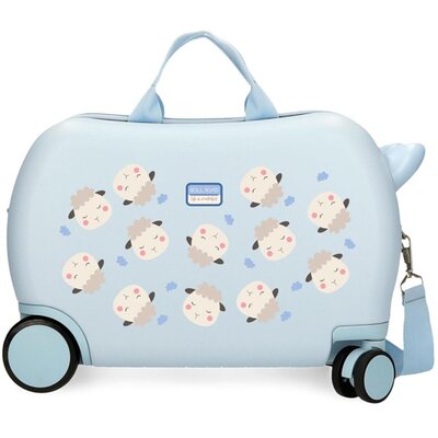 Dečiji kofer za put i vožnju Movom Baby Pets Sheep blue 41910