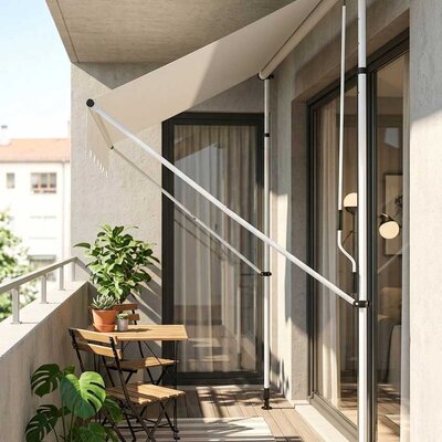 Tenda 150 x 120 cm Montelux Easy Sa Teleskopskim Nosačima - Bez bušenja