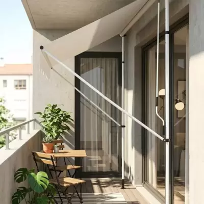 Tenda 150 x 120 cm Montelux Easy Sa Teleskopskim Nosačima - Bez bušenja