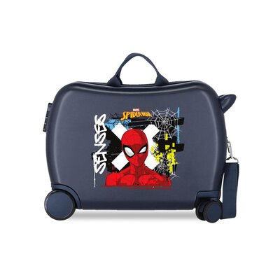 Dečiji kofer za put i vožnju Graffity Of Spiderman navy 42698
