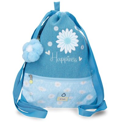Ranac sa zatezanjem Enso Happiness blue 99738