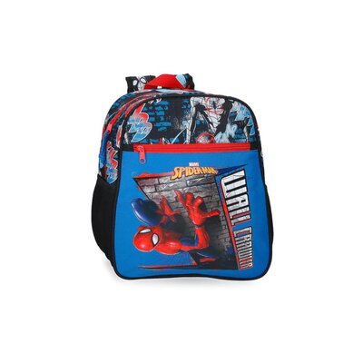Ranac 33cm za vrtić Spiderman Wall Crawler blue 42722