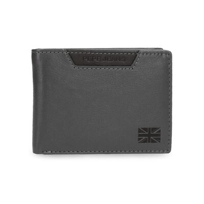 Kožni novčanik na preklop Pepe Jeans Indiana grey 75331