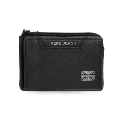 Muški novčanik od prirodne kože Pepe Jeans Indiana black 75302